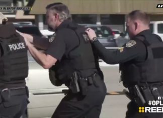 Tense Pursuit in Baton Rouge