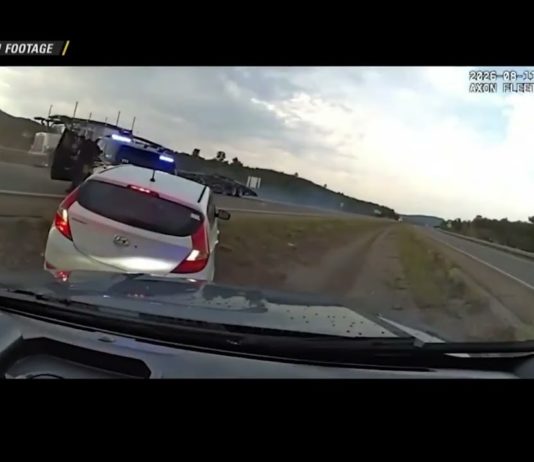 New Mexico Construction Zone Pursuit